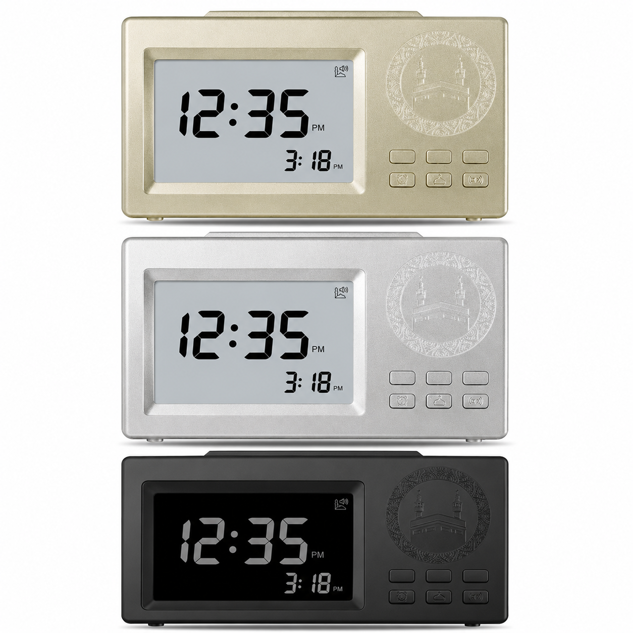 Digital Adhan Prayer Clock