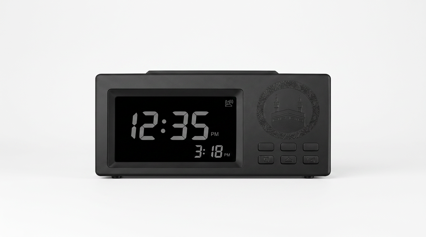 Digital Adhan Prayer Clock