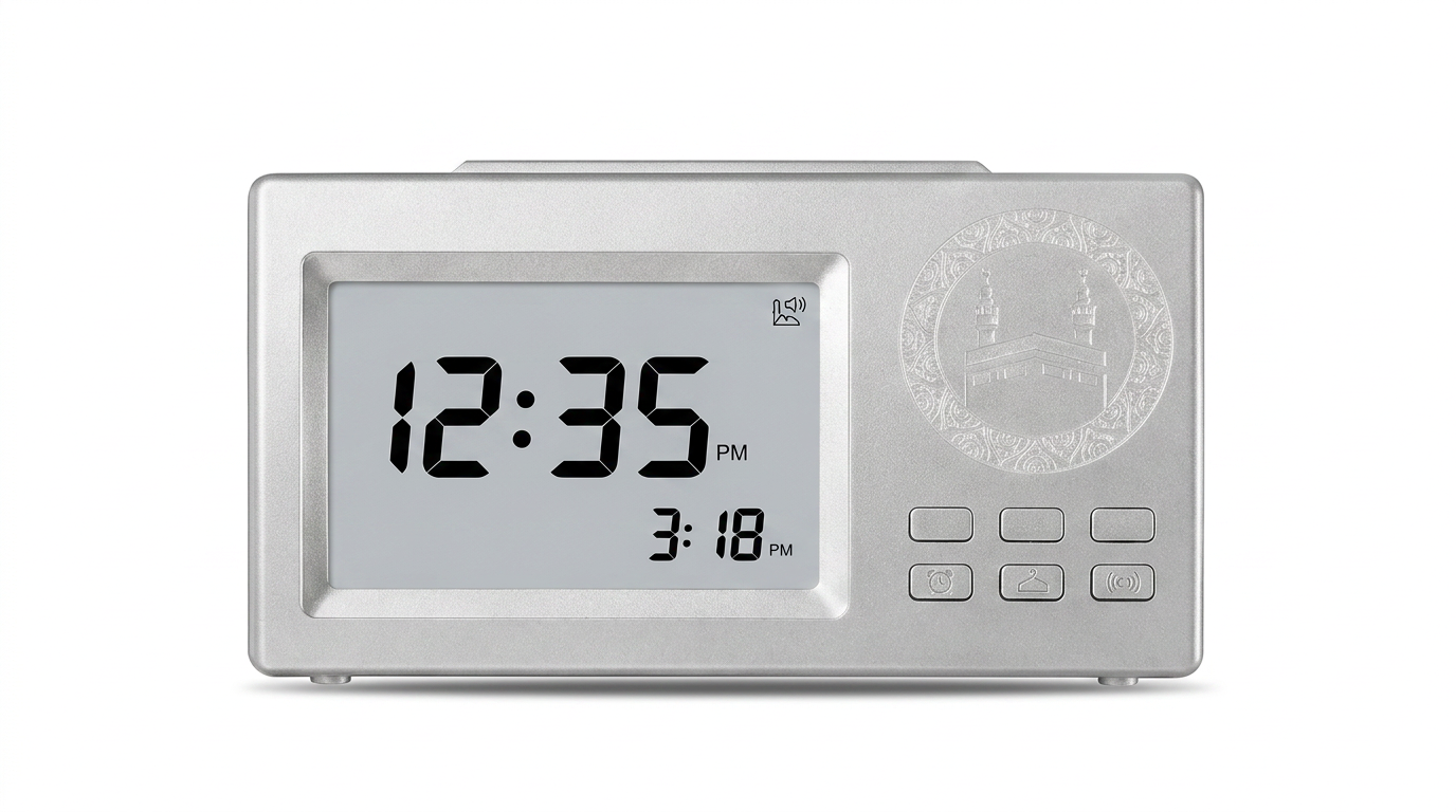Digital Adhan Prayer Clock