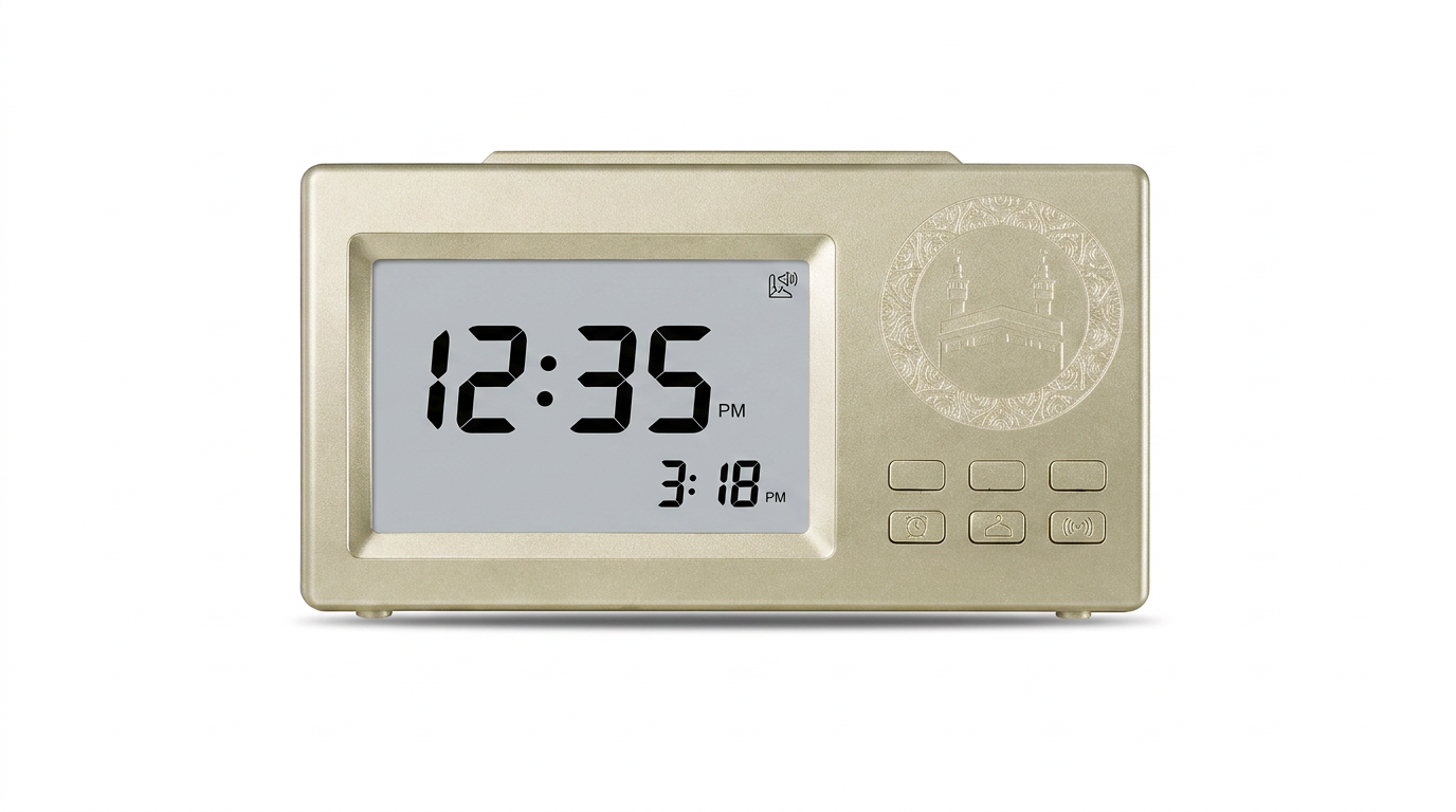 Digital Adhan Prayer Clock