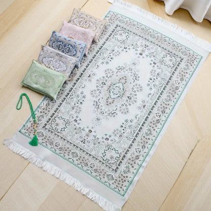 Prayer Rug With Prayer Beads with Travel Bag